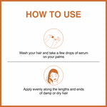 Thumbnail for She Essentials Moroccan Argan Hair Serum With Argan Oil For Frizz Free & Shiny Hair