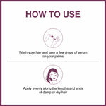 Thumbnail for She Essentials Onion Hair Serum With Onion & Biotin For Strong Frizz - Free Hair