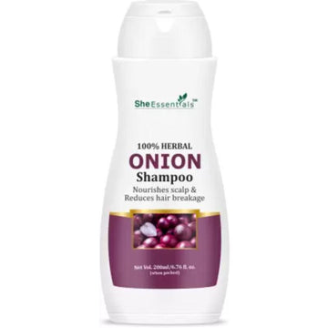 She Essentials Onion Hair Shampoo For Hair Growth - Men & Women