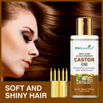 Thumbnail for She Essentials Pure Cold Pressed Natural Hair & Skin Oil With Castor