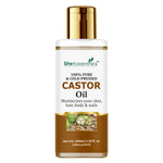 Thumbnail for She Essentials Pure Cold Pressed Natural Hair & Skin Oil With Castor