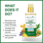 Thumbnail for She Essentials Hair Regrowth Oil Infused With Rosemary For Anti Hair Fall & Hair Growth