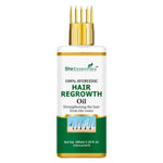 Thumbnail for She Essentials Hair Regrowth Oil Infused With Rosemary For Anti Hair Fall & Hair Growth