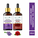 Thumbnail for She Essentials Lavender & Rose Essential Oil Combo For Skincare & Haircare