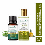 Thumbnail for She Essentials Olive Oil & Rosemary Essential Oil For Hair Growth