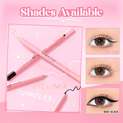 PINKFLASH Waterproof Kajal Eyeliner Pencil - Wt01 White - Distacart