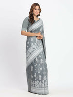 Thumbnail for Astita Linen Cotton Pink Saree