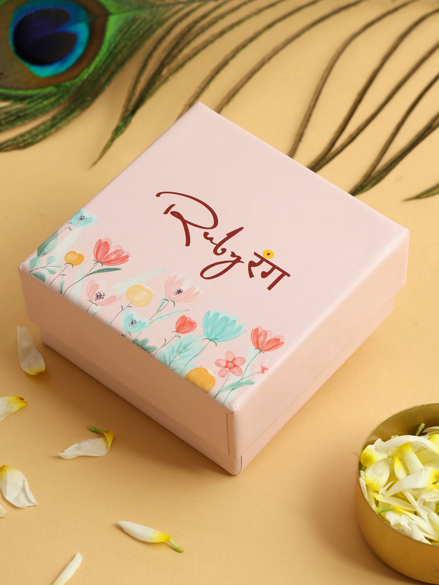 Ruby Raang Diamond Pearl Dangling Earrings