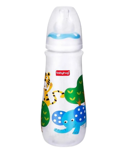 Babyhug Drop Anti Colic Sterilizable Feeding Bottle Blue - Distacart