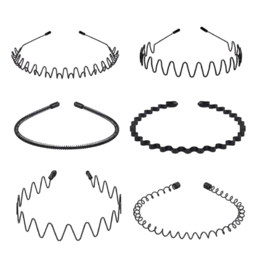 Bronson Professional Metal Hair Band Set - Black - Dista