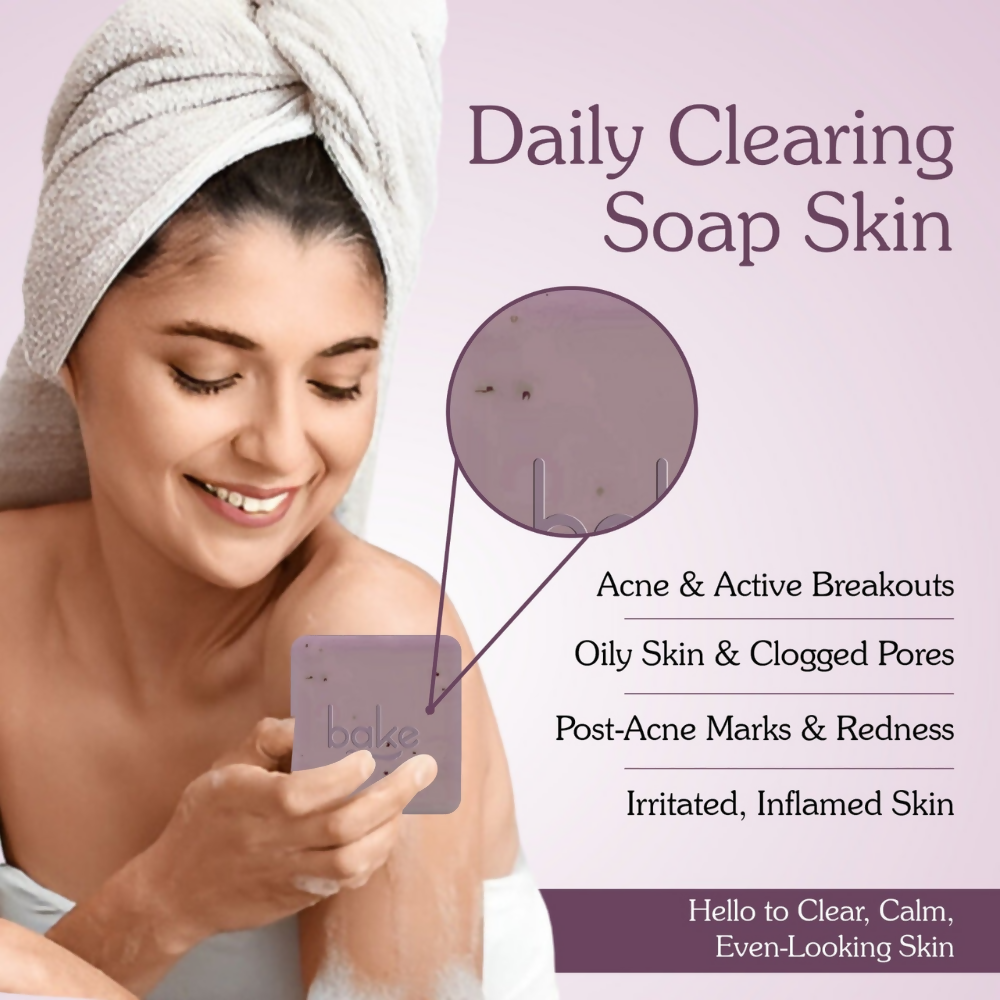 Bake 10% Niacinamide + 3% Azelaic Acid Scrub Treatment Soap - Distacart