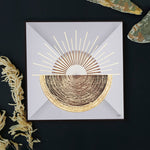 Thumbnail for Tehzeeb Creations Golden Embossed Wall Painting