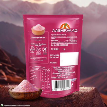 Aashirvaad Himalayan Pink Salt - Distacart