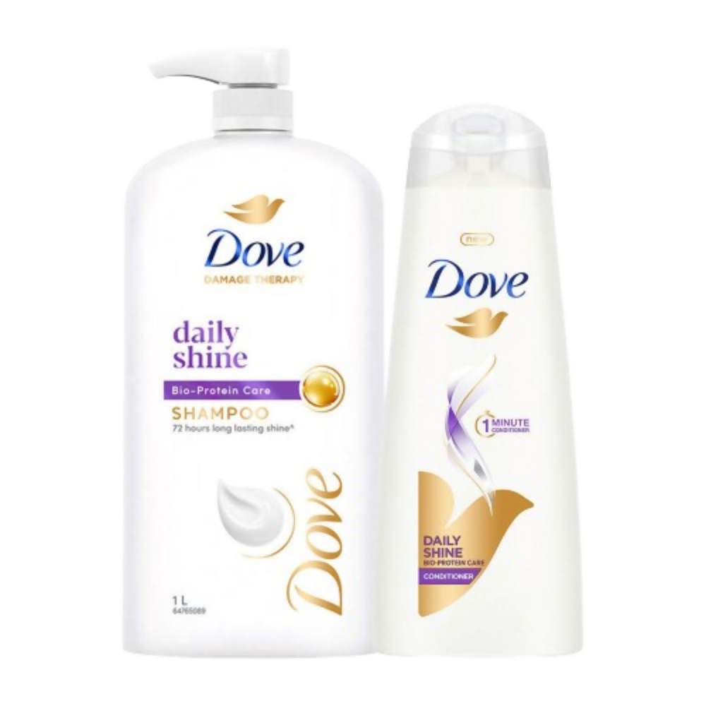 Dove Hair Shine Restoration Shampoo & Conditioner Combo