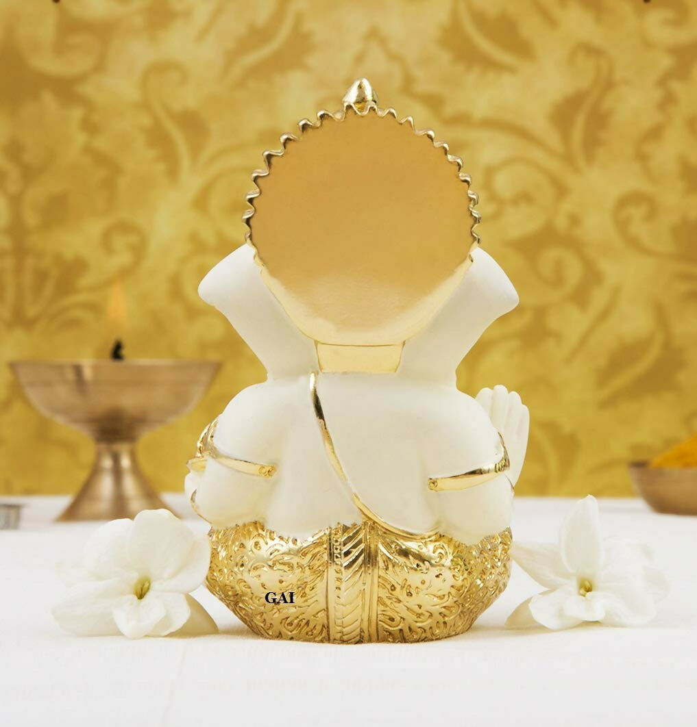 Gold Art India Ceramic Ganesh Idol - Distacart