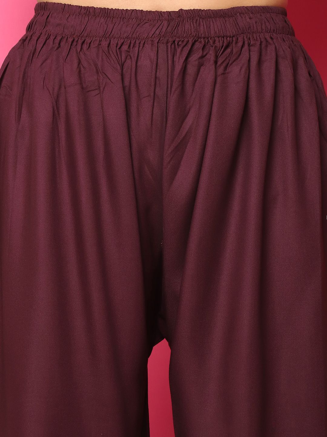 TAG 7 Women Flared Wide Leg Palazzos - Distacart