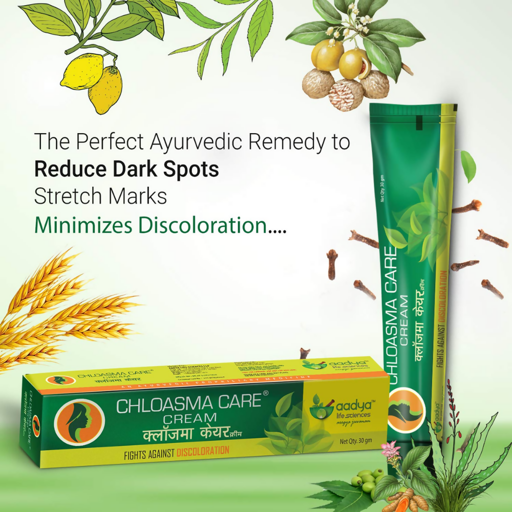Aadya Life Sciences Chloasma Care Cream and Face Wash Combo - Dista