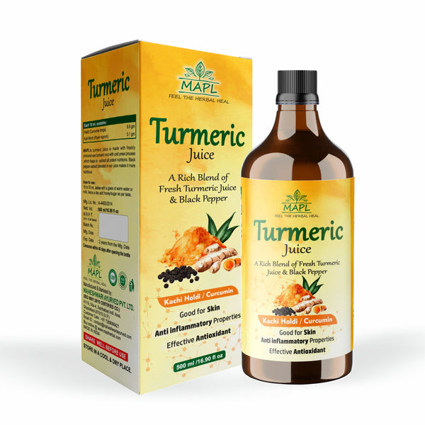 MAPL Cold-Pressed Turmeric & Balck Pepper Juice
