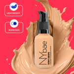 Thumbnail for NY Bae Dewy Drops Foundation - Flat White 01