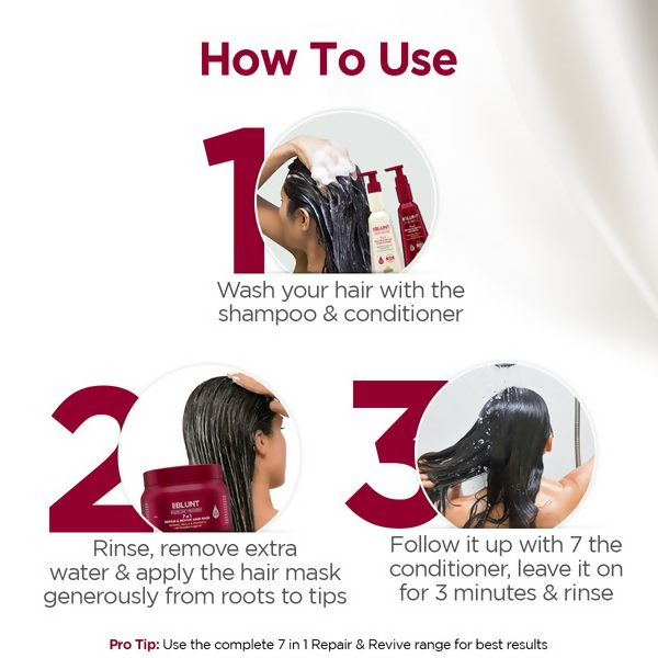 BBlunt 7 in 1 HAir Damage Repair Trio Combo - Limited Time Offer
