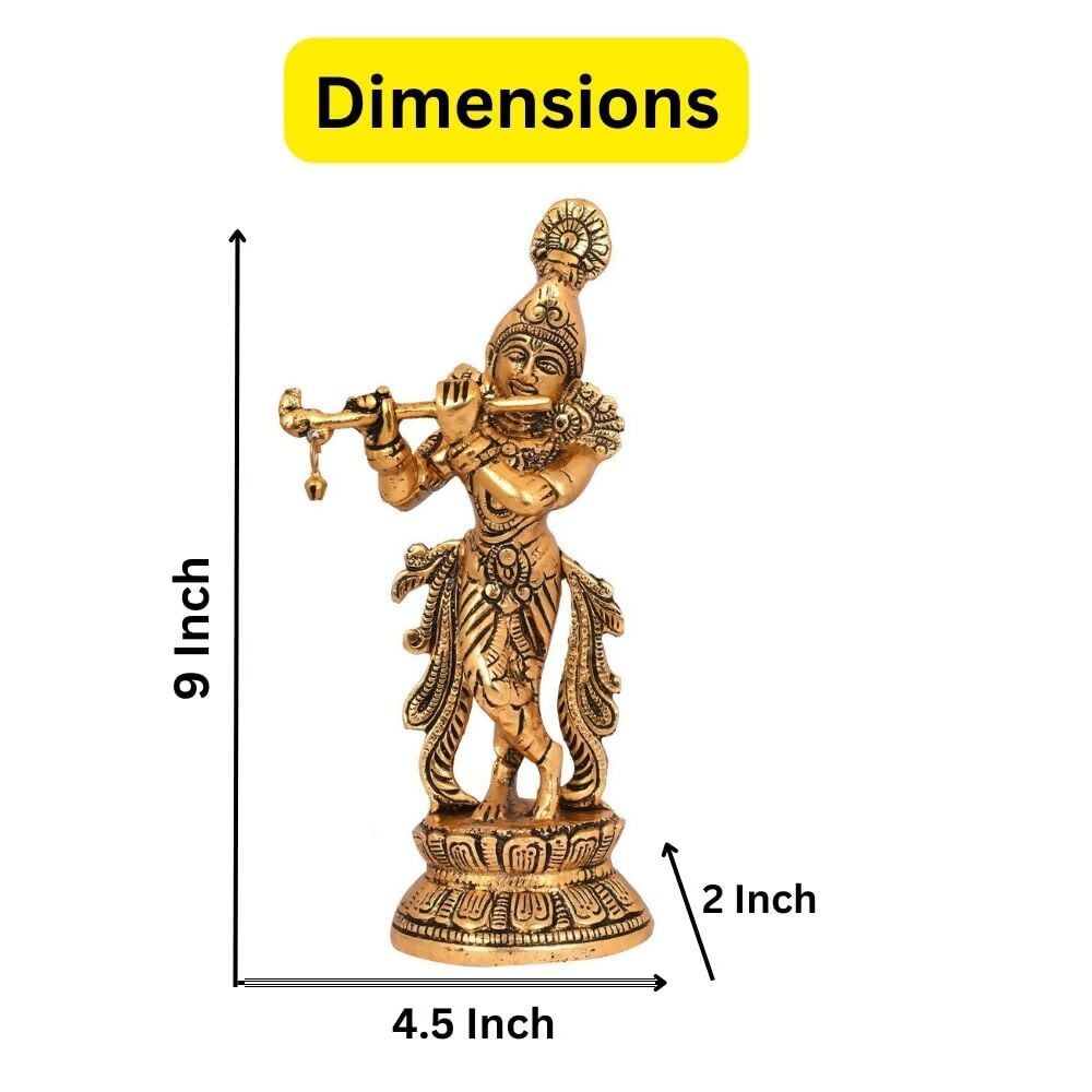 Collectible India Lord Krishna Idol Statue Krishna Idols - Distacart