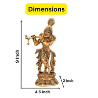 Thumbnail for Collectible India Lord Krishna Idol Statue Krishna Idols - Distacart