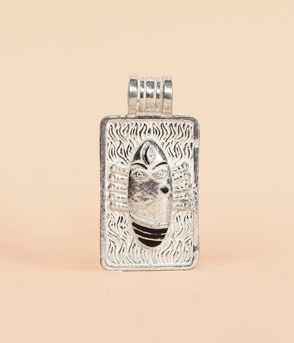 Isha Life Linga Bhairavi Silver Pendant - Distacart