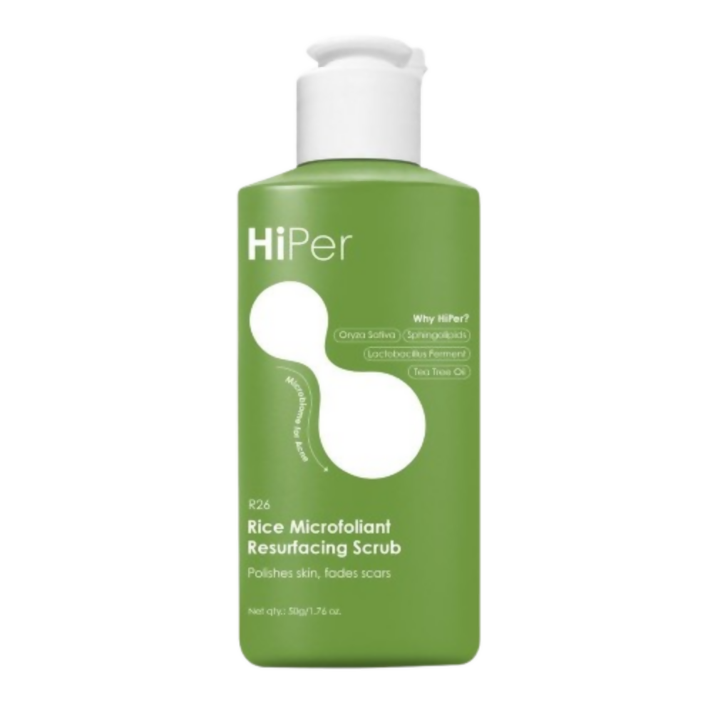 HiPer Skin Rice Microfoliant Resurfacing Face Scrub - Distacart