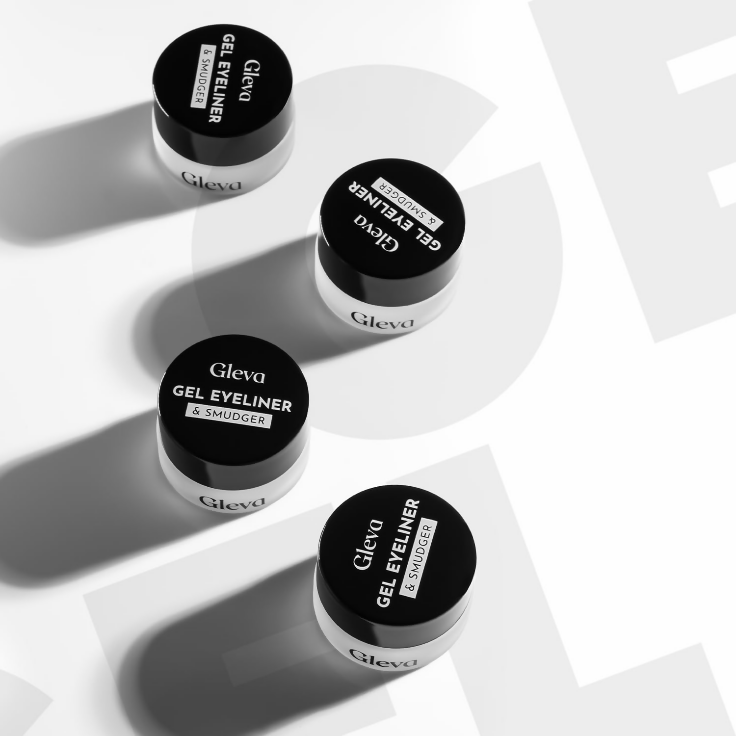 Gleva Compact Gel Eyeliner - Black - Distacart