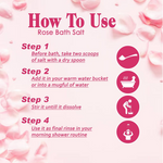 Thumbnail for VedicAyurveda Mogra & Rose Bath Salt - Dista