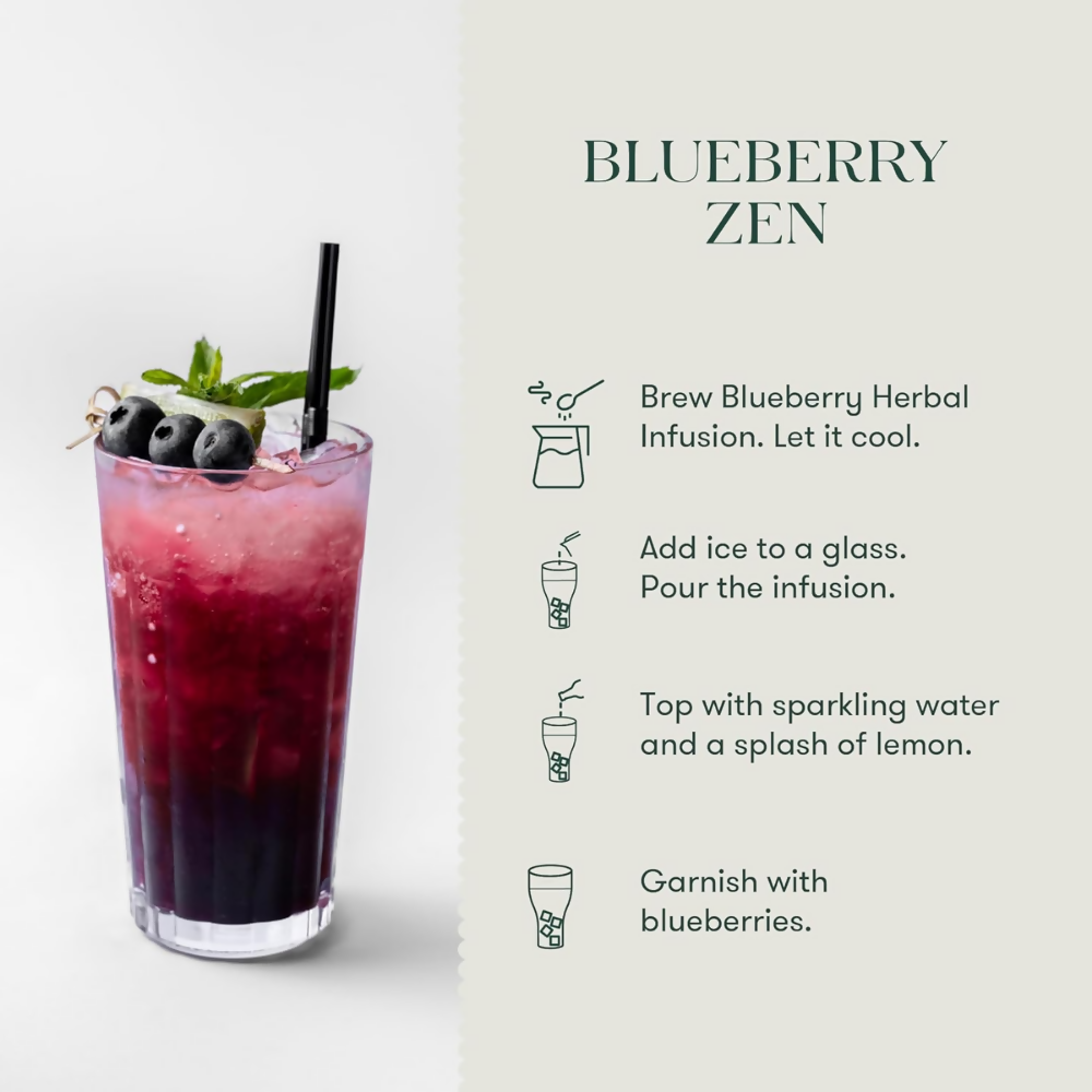 Luxmi Estates Blueberry Super Herbal Infusion - Dista