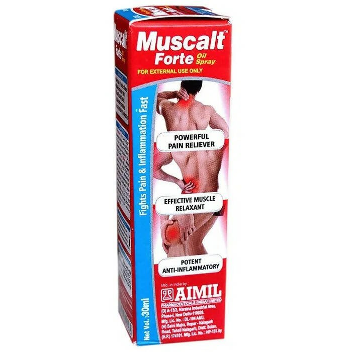 Aimil Muscalt Forte Oil Spray - Distacart