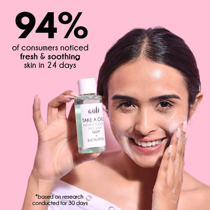 Auli Take A Chill Instant Cooling Face Wash - Distacart