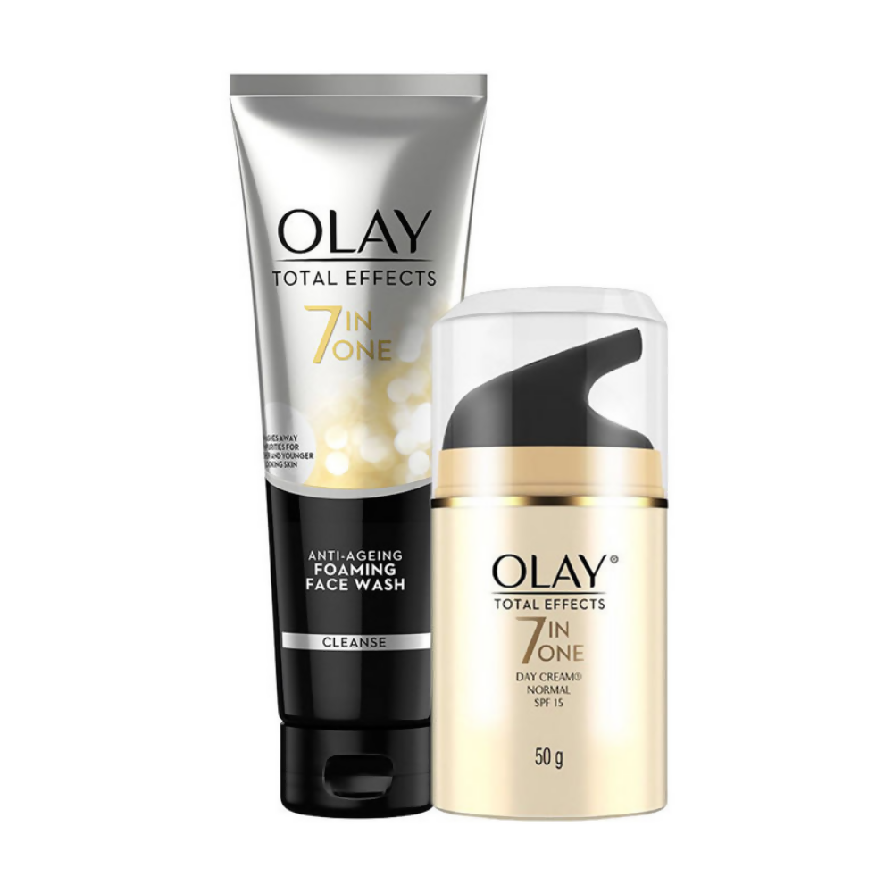 Olay Total Effects Gift Pack - Day Cream & Cleanser - Distacart