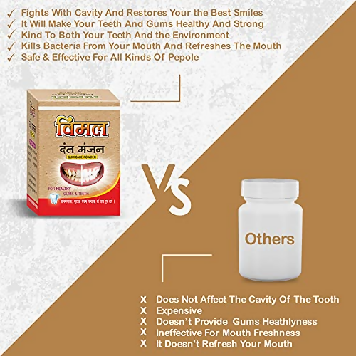 Kisra Vimal Teeth Whitening Powder - Distacart