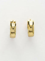 Thumbnail for NVR Men's Gold Plated Hoop Earrings - Distacart