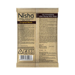 Thumbnail for Nisha Henna Based Hair Colour for Women & Men - Original Black (Pack of 10) - Distacart