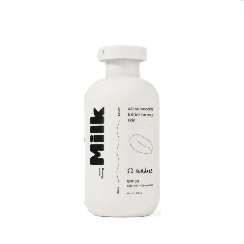 52 Sundaze SPF50 Body Glazing Milk with Oat Milk & Ceramides - Distacart