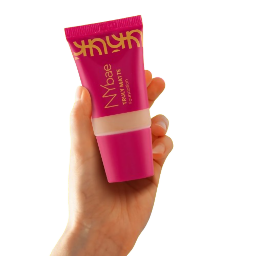 NY Bae Truly Matte Foundation - Almond 318 - Distacart