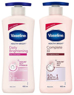 Thumbnail for Vaseline Healthy Bright Daily Brightening & Complete 10 Body Lotion Combo - Distacart