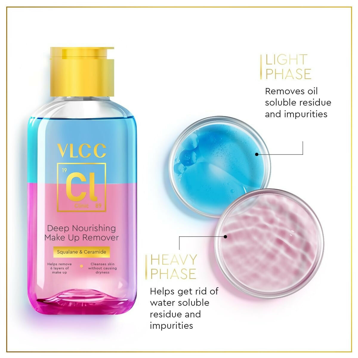 VLCC Clinic Deep Nourishing Make Up Remover - Distacart