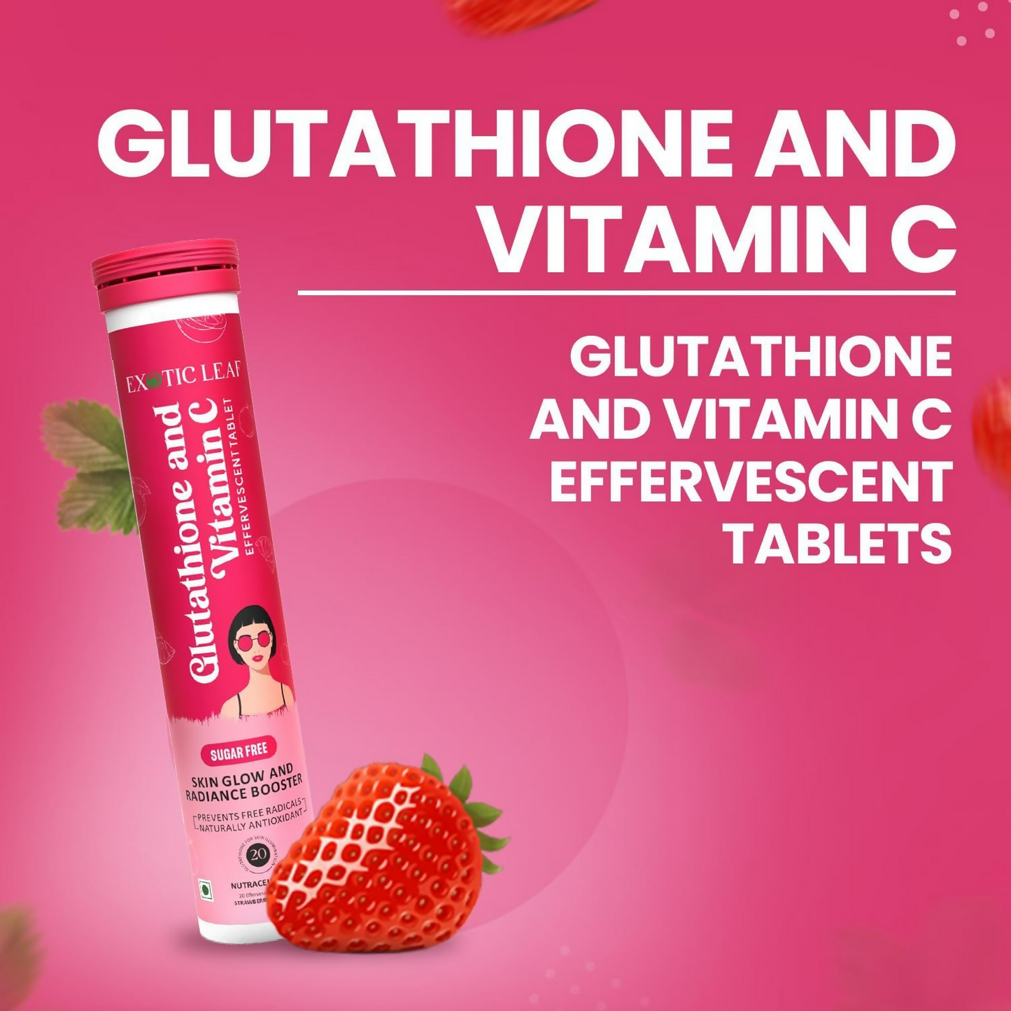Exotic Leaf Glutathione Tablets - Distacart