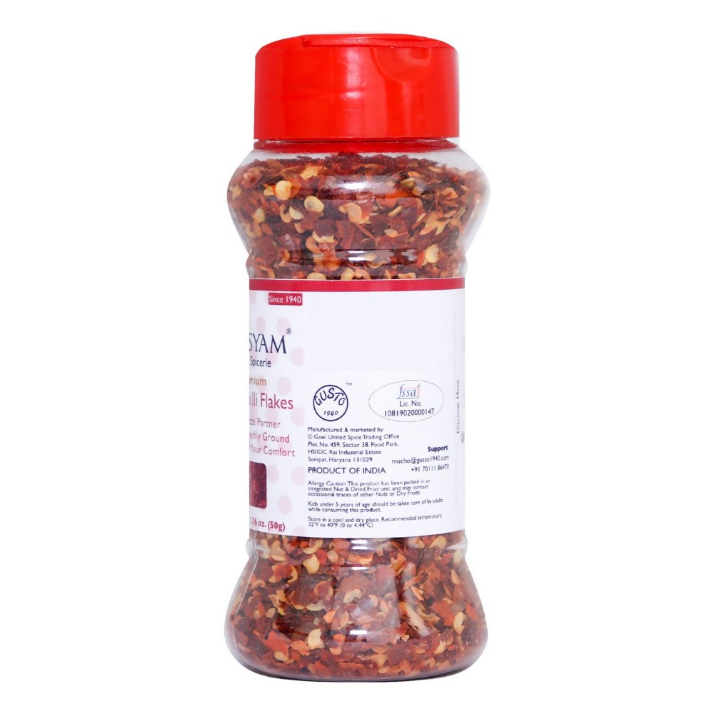 Tassyam Organics Chili Flakes and Oregano - Distacart