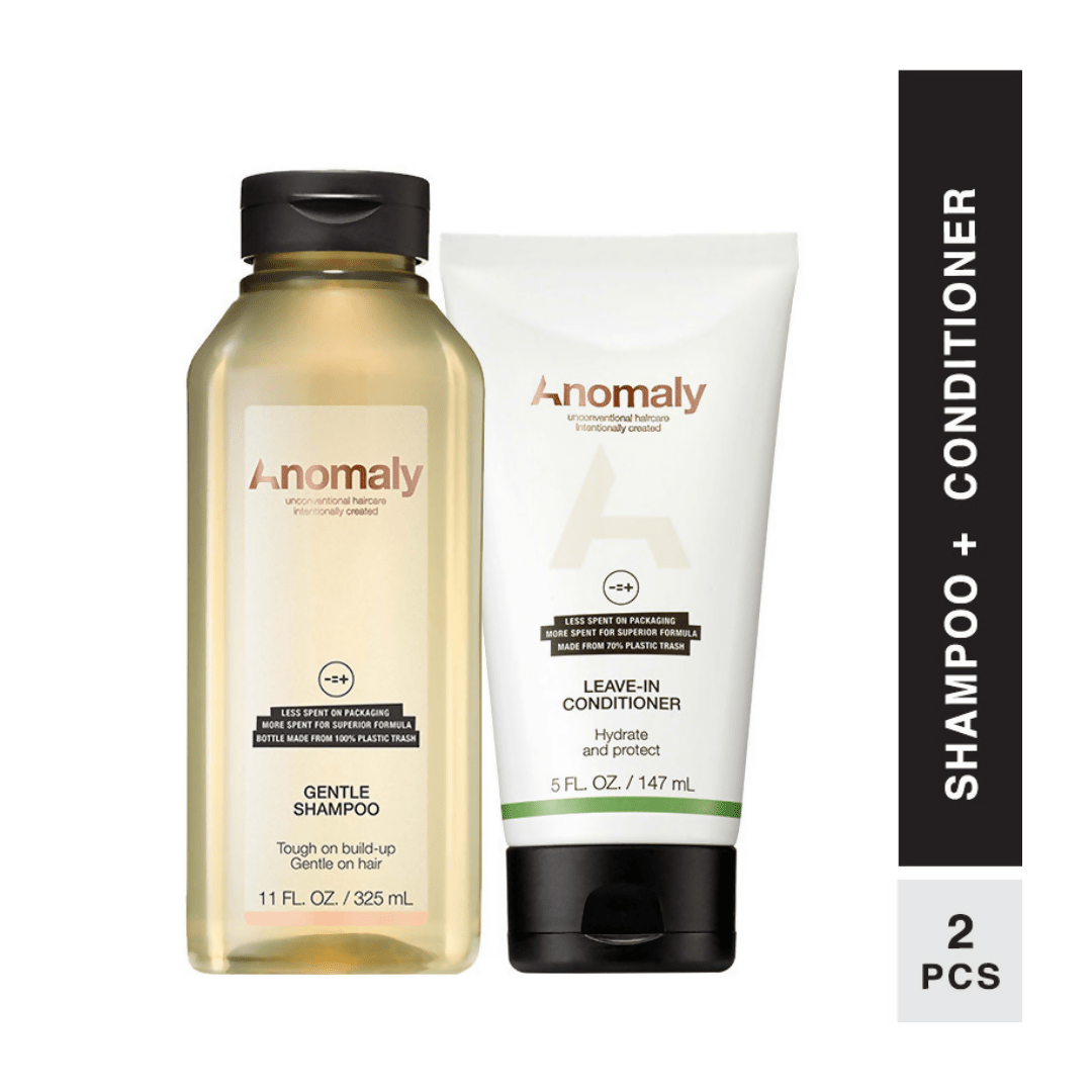 Anomaly by Priyanka Chopra Gentle Shampoo & Leave-in Conditioner Combo - Distacart