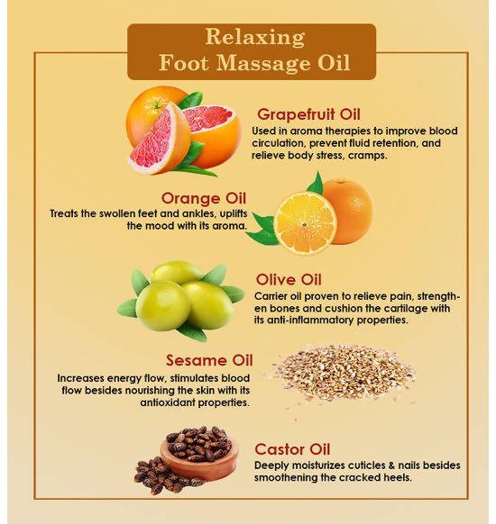 Ancient Living Relaxing Foot Massage Oil 50 ml