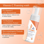 Thumbnail for Bake 5% Vitamin C Foaming Face Wash with 3% Niacinamide