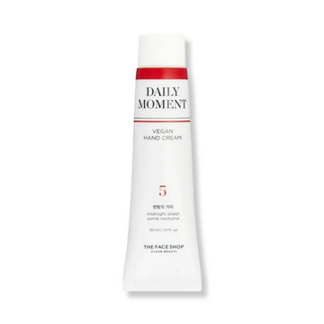 The Face Shop Non-Greasy Vegan Hand Cream - Midnight Street With Hyaluronic Acid - Distacart
