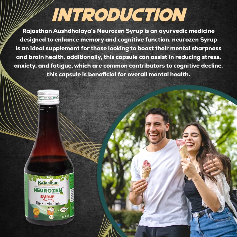 Rajasthan Herbals Neurozen Syrup - Distacart