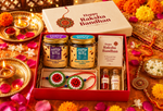 Thumbnail for Happy Bites Rakhi Gift Hamper – Joyful Indulgence - Dista