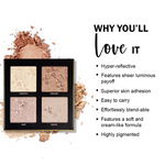 Thumbnail for Daily Life Forever52 Desert Glow 4 Color Highlighter Palette - DGH002 - Distacart